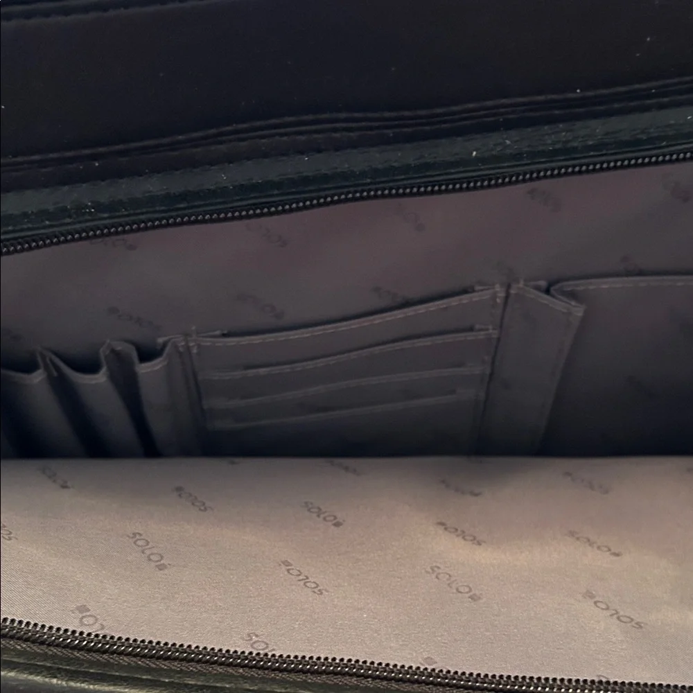 NEW Black Briefcase Bag